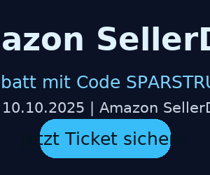 Amazon SellerDay – 20% Rabatt