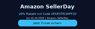 Amazon SellerDay – 20% Rabatt