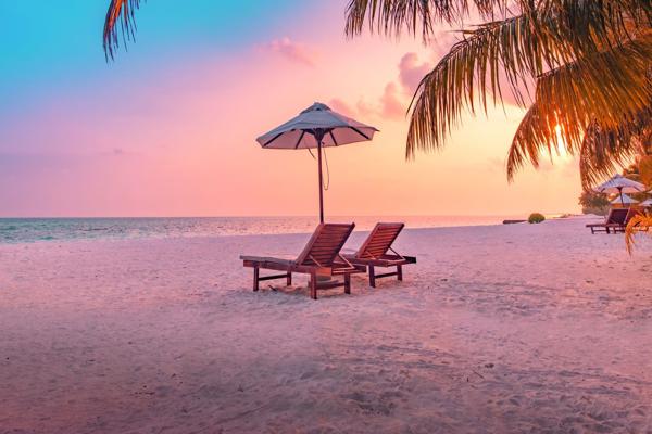 Sonnenuntergang am Strand